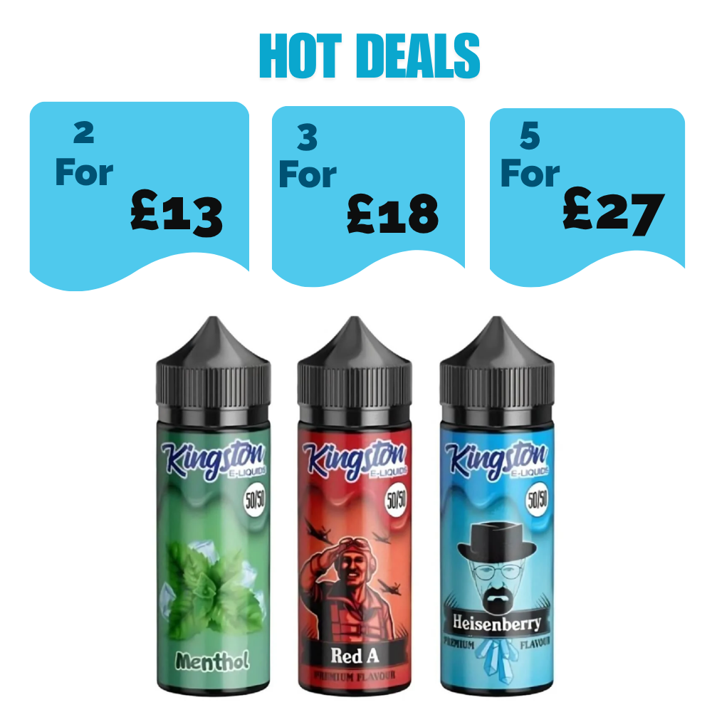 Kingston Shortfill 100ml E-Liquid | Zingberry Range