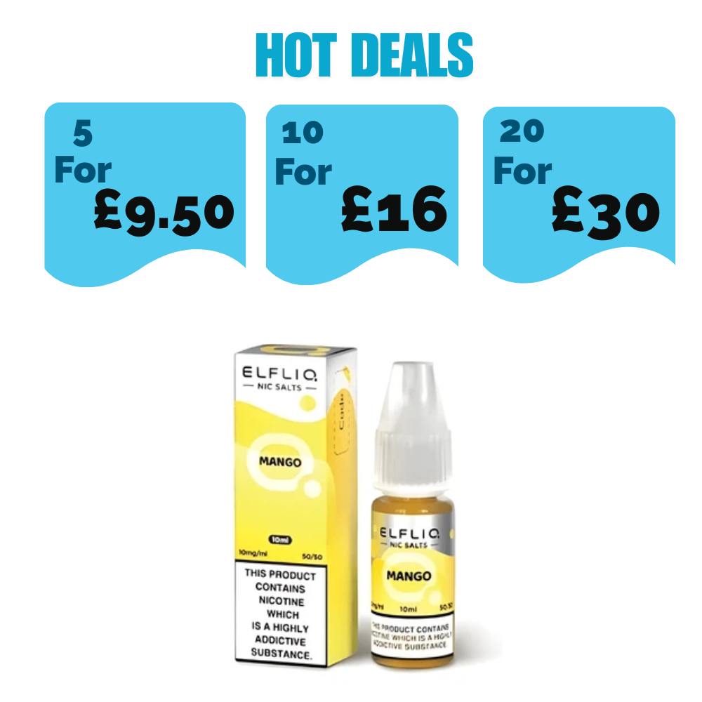 Elf Bar Elfliq Mango 10ml Nic Salt