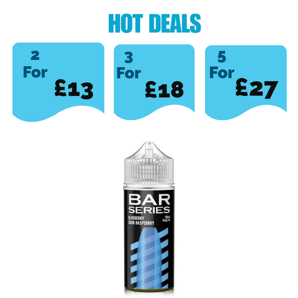 Bar Series Shortfill 100ml E-Liquid