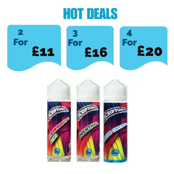Scripture 100ml Shortfill E-Liquid