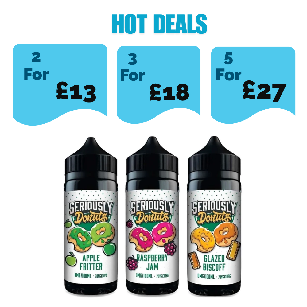 Seriously Donuts Shortfill 100ml E-Liquid