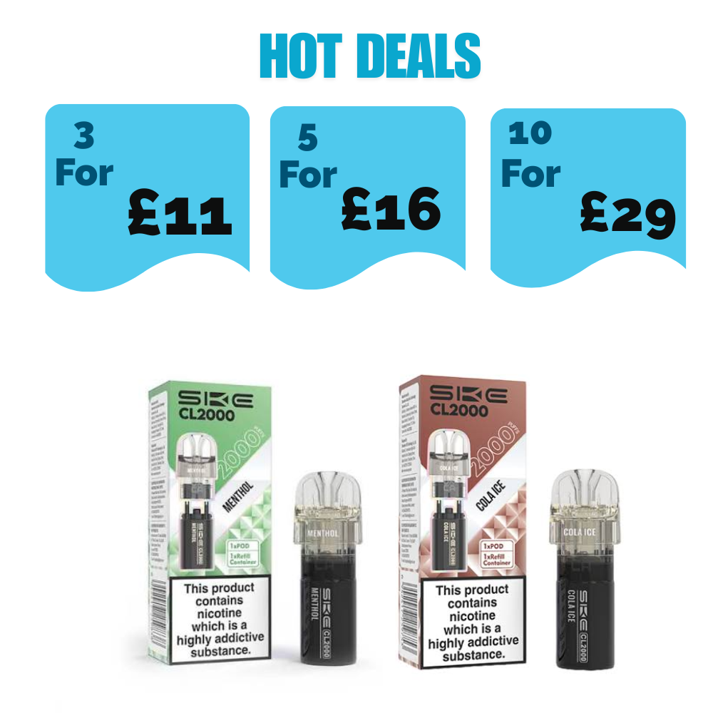 SKE CL2000 Prefilled Replacement Pods