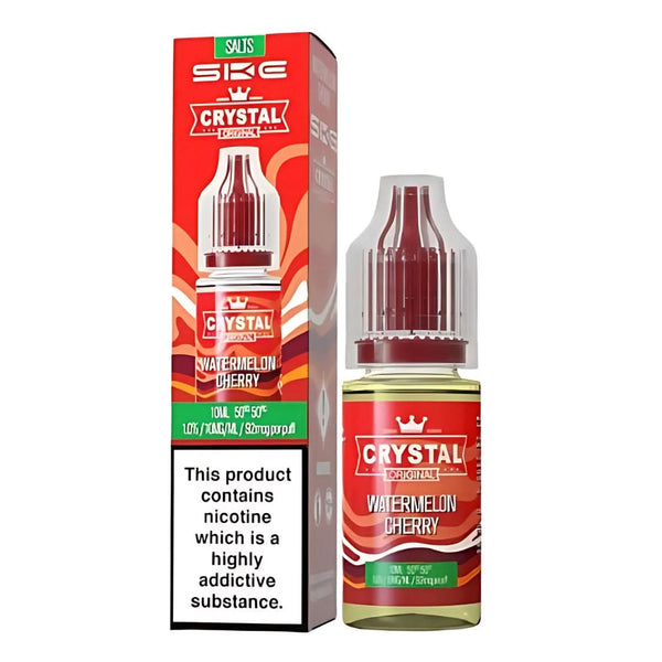 SKE Crystal NIC Salt 10ml - Watermelon Cherry