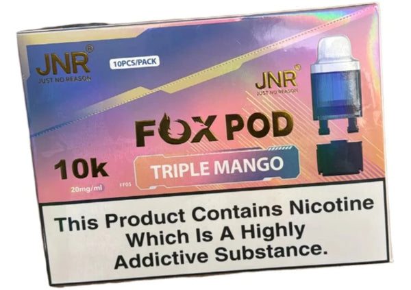 JNR Fox 10k Prefilled Refill Pods