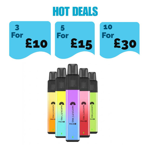 Hayati Pro Max S1 1000+ Puff Pre-Filled Pod Kit - £3.99 or 3 for £10