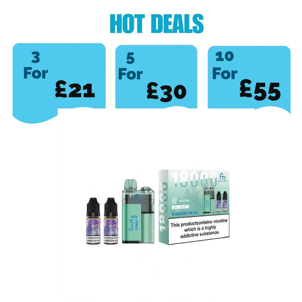 Fumot R&M 18K Prefilled Pod Vape Kit