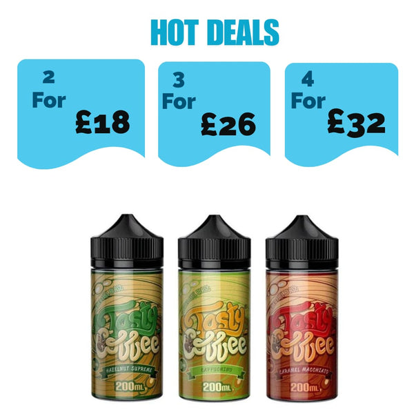 Tasty Coffee Shortfill 200ml E-liquid