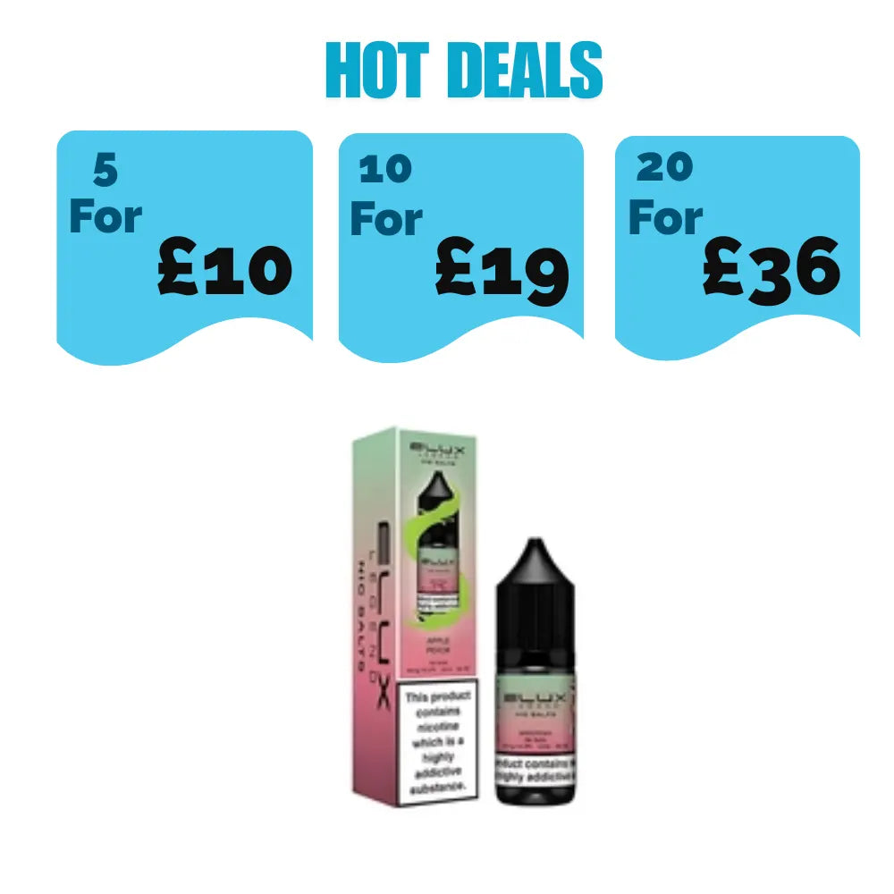 Elux Legend NIC Salt 10ml -Apple Peach