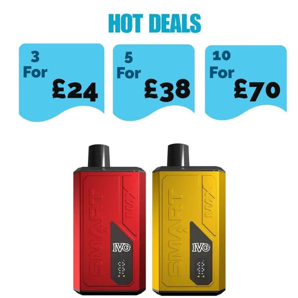 IVG Smart Max 10K Prefilled Pod Kit - £8.99 or 3 for £24