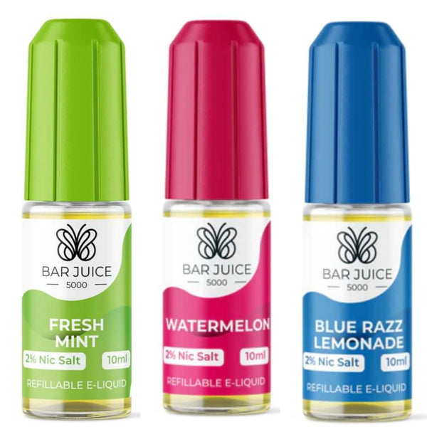 Bar Juice 5000 Nic Salt 10ml - Pack of 5