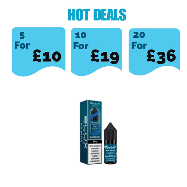 Elux Legend 10ml Nic Salt - Blueberry