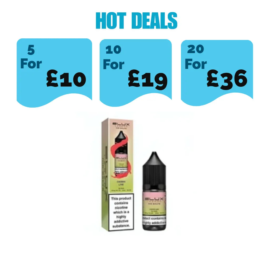 Elux Legend NIC Salt 10ml -Cherry Lime