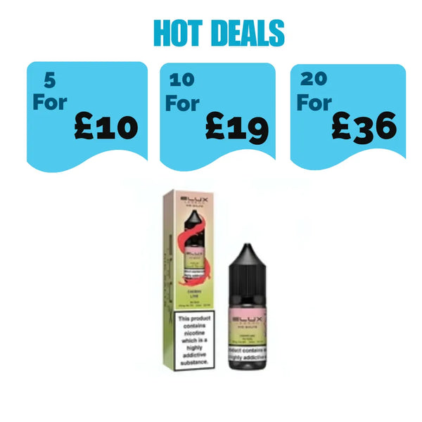 Elux Legend NIC Salt 10ml -Cherry Lime