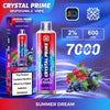 Crystal Prime 7000 Puffs Disposable Vape Box of 10 Wholesale Price - 2ml Nicotine 