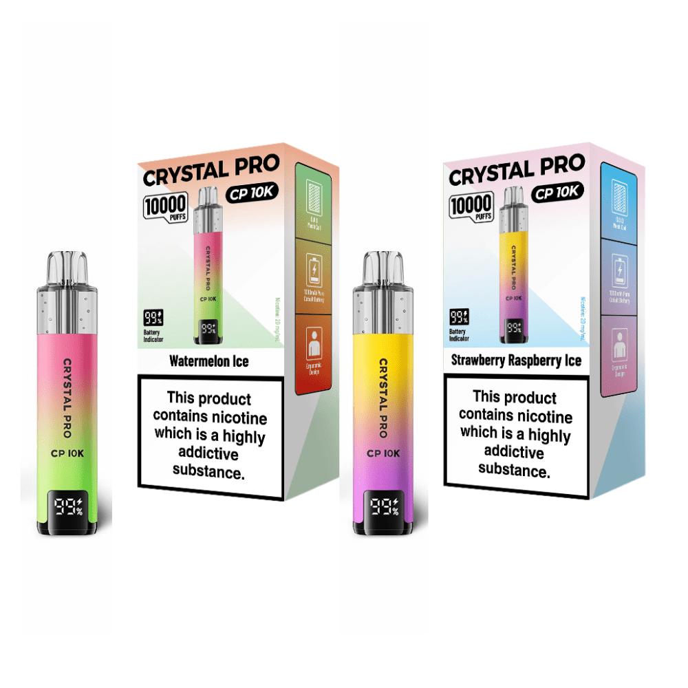 Crystal Pro CP 10000 Prefilled Pod Kit | Pack of 10
