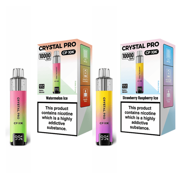 Crystal Pro CP 10000 Prefilled Pod Kit | Pack of 10
