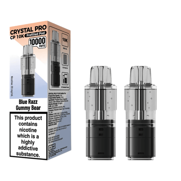 Crystal Pro CP 10K Prefilled Pods (Pack Of 5)