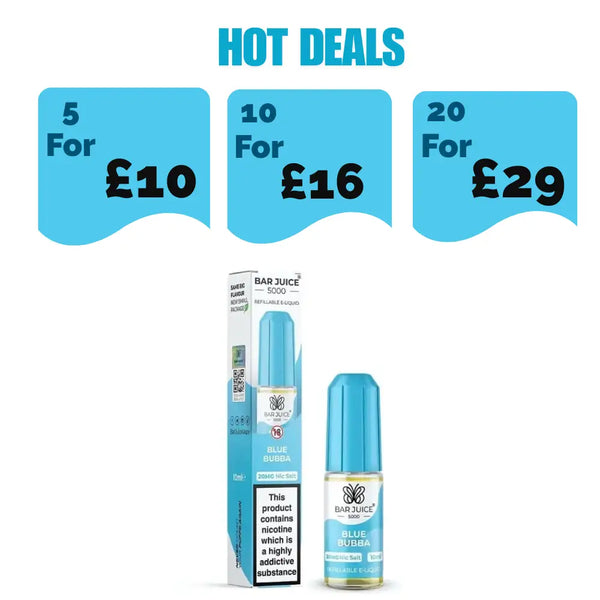 Bar Juice 5000 Nic Salt 10ml - Blue Bubba