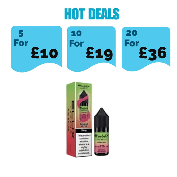 Elux Legend NIC Salt 10ml -Double Apple