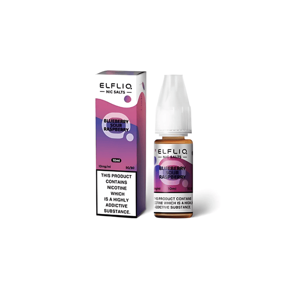 Elf Bar ElfLiq Blueberry Sour Raspberry 10ml Nic Salt