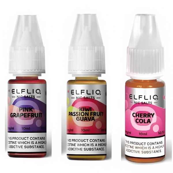 Elf Bar Elf Liq 10ml Nic Salt E-Liquid - Pack Of 10