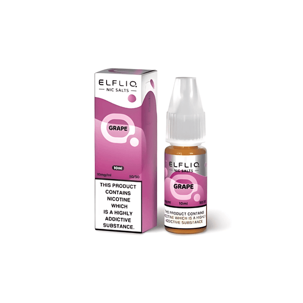 Elf Bar ElfLiq Grape 10ml Nic Salt