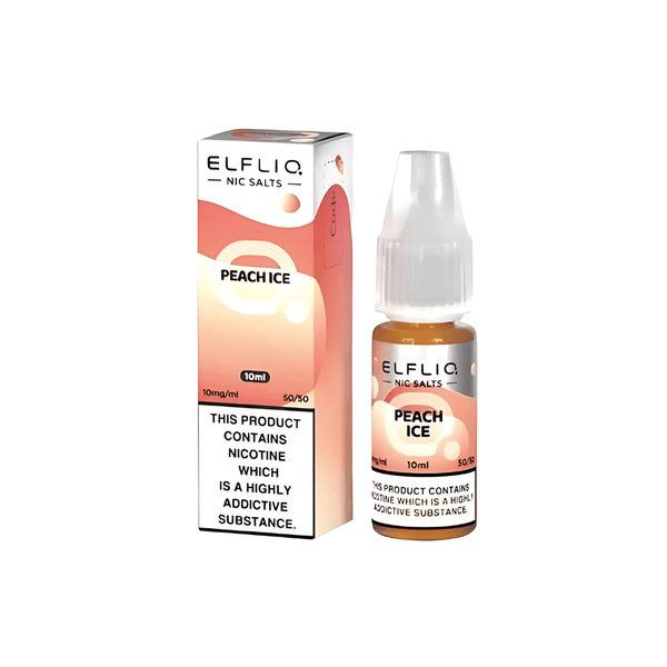 Elf Bar Elfliq Peach Ice 10ml Nic Salt