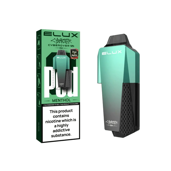 Elux Cyberover 6000 Prefilled Pods - Box of 5