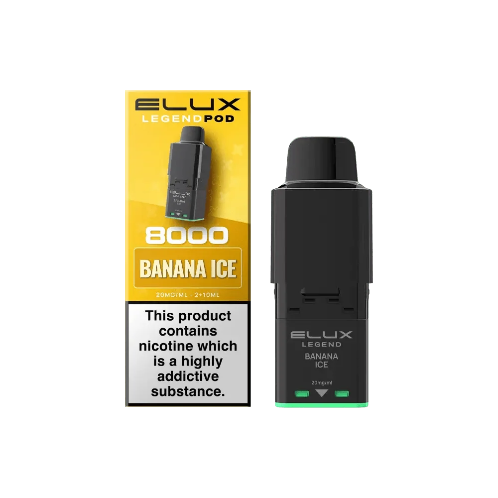 Elux Legend 8000 Refill Pods -  Box of 5