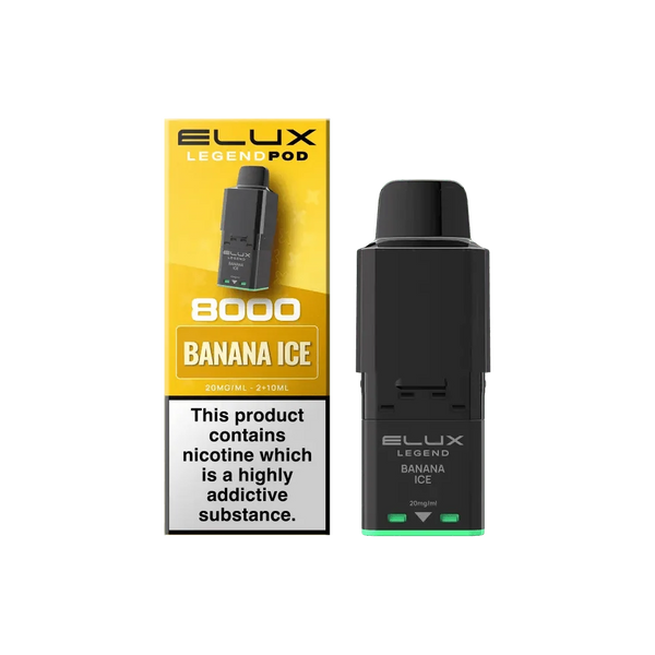 Elux Legend 8000 Refill Pods -  Box of 5