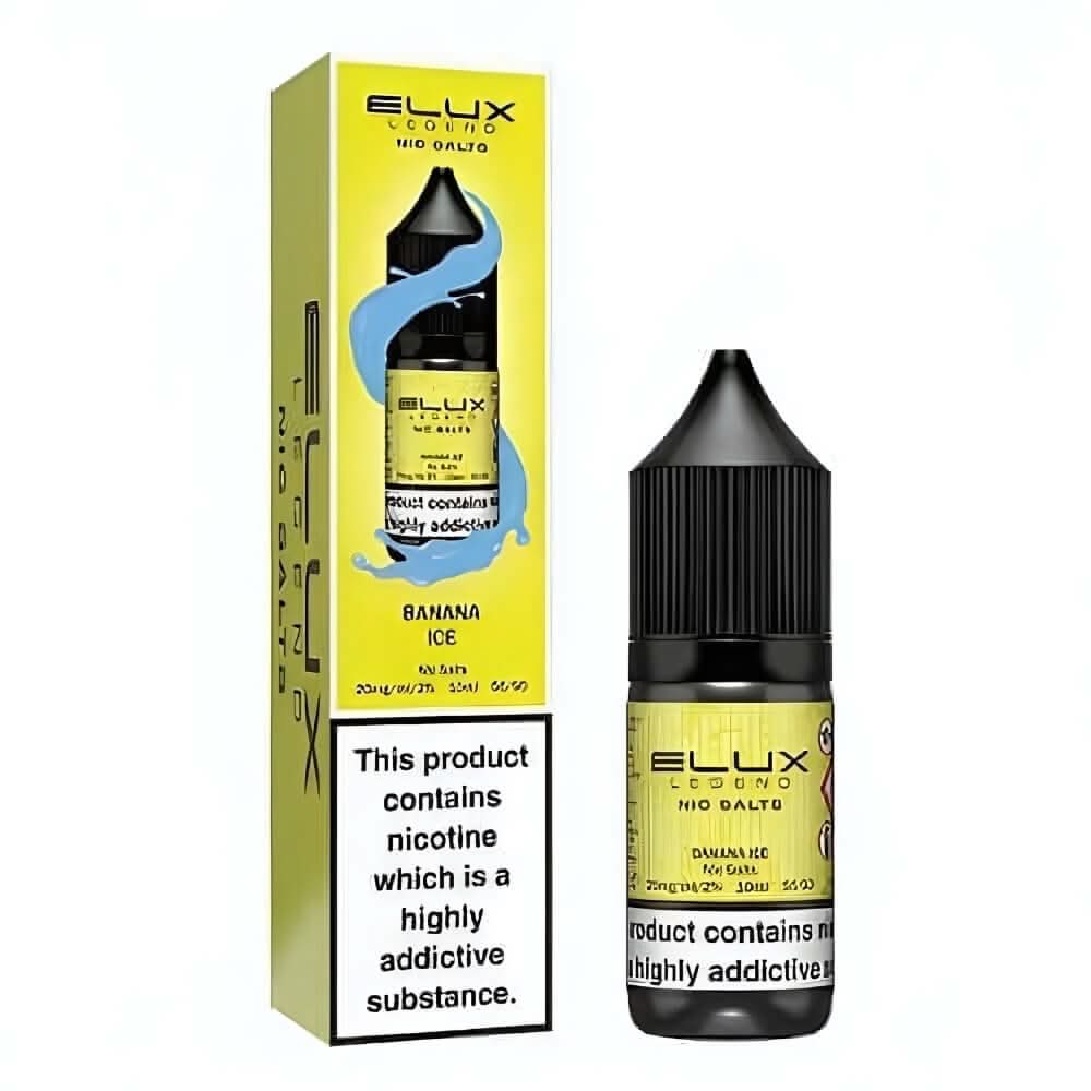Elux Legend NIC Salt 10ml - Banana Ice