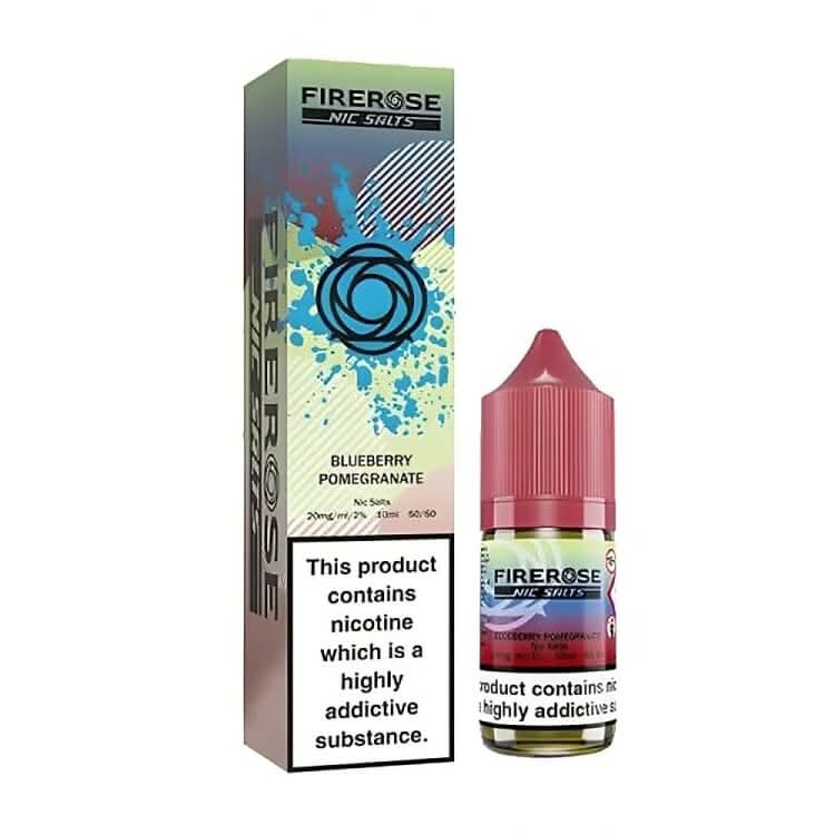 Firerose 5000 Nic Salt E-Liquid 10ml - Blueberry Pomegranate