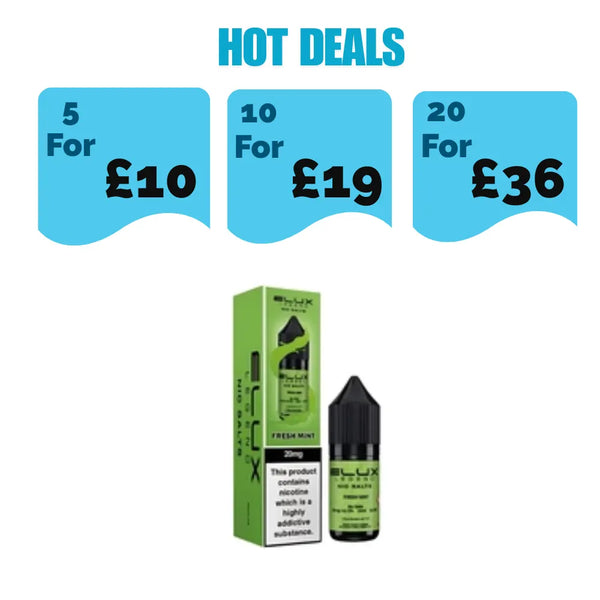 Elux Legend NIC Salt 10ml - Fresh Mint