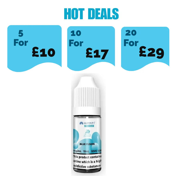 Hayati Pro Max NIC Salt 10ml E-liquid - Blue Fusion