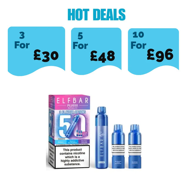 Elf Bar Plus 50 Prefilled Pod Kit