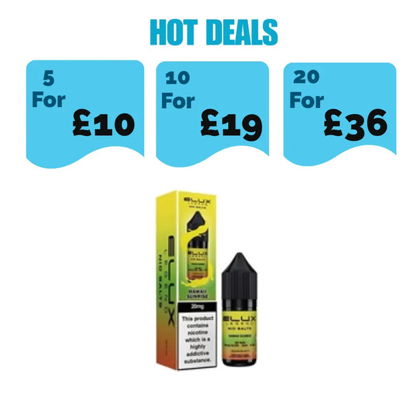 Elux Legend NIC Salt 10ml - Hawall Sunrise