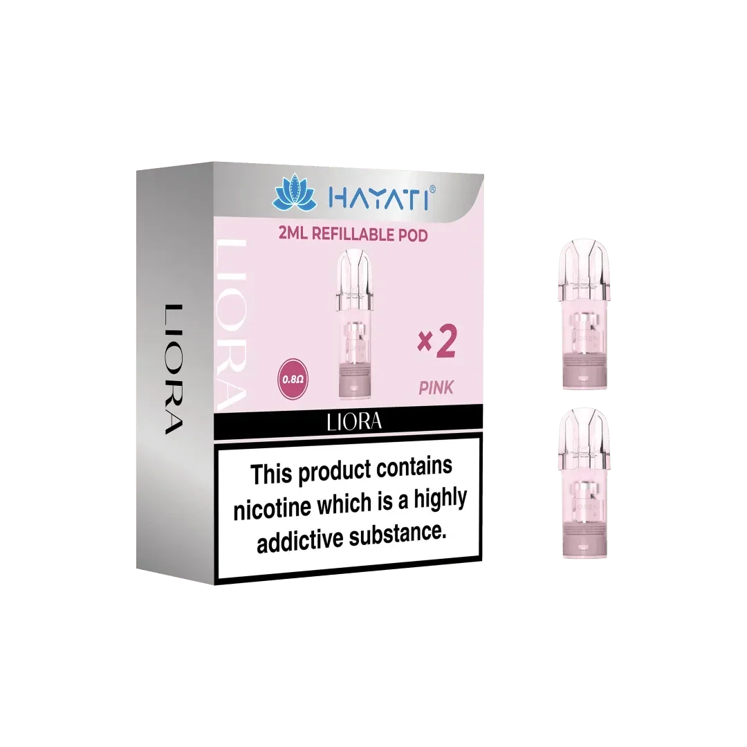 Hayati Liora Refilleable Replacement Pods (Pack of 2)