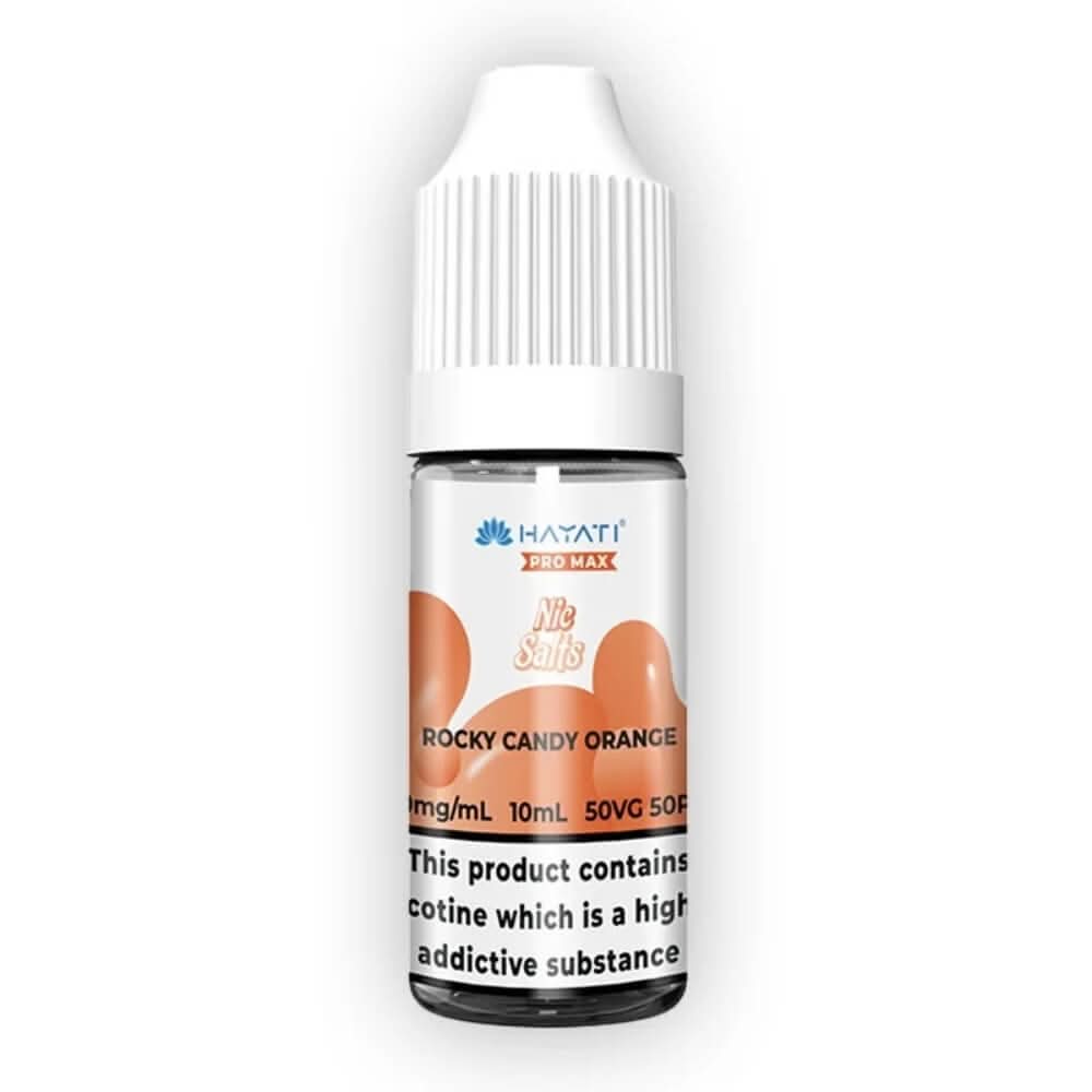 Hayati Pro Max NIC Salt 10ml E-liquid - Rocky Candy Orange