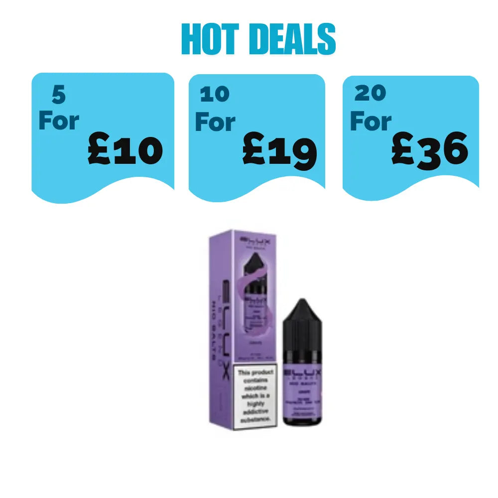 Elux Legend NIC Salt 10ml - Grape