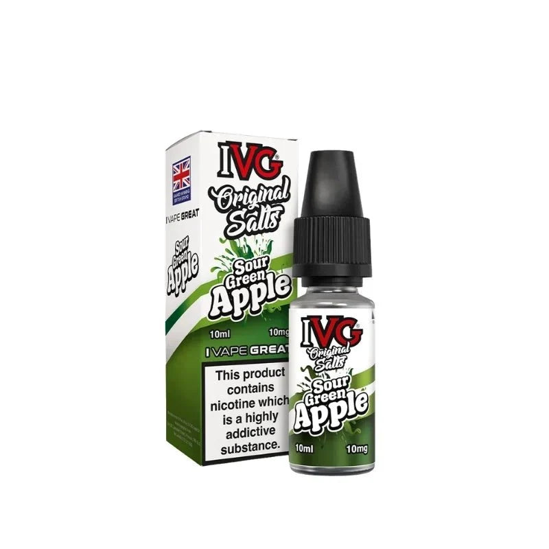 IVG Original 10ml Nic Salt Eliquid (Box of 10)