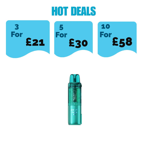 JNR P4 Stellarc 100k Prefilled Pods with Refill Containers