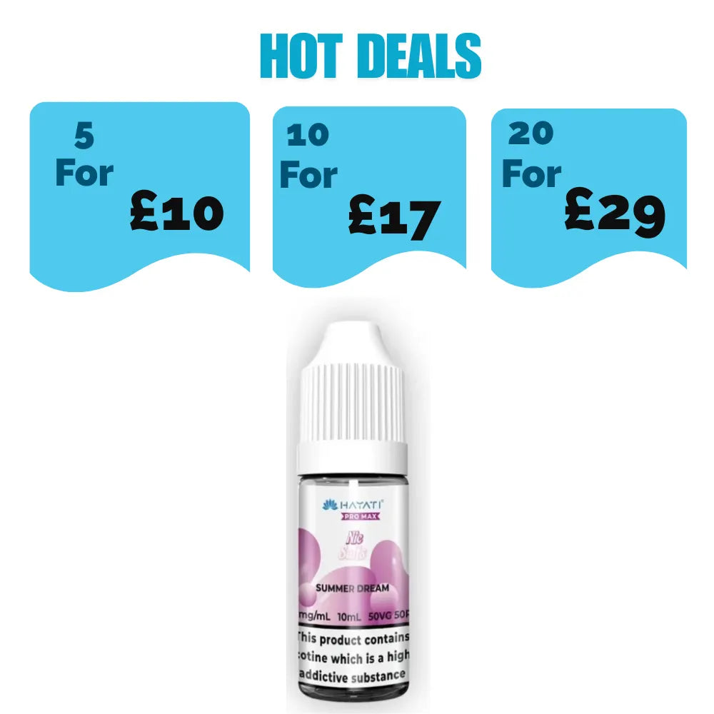 Hayati Pro Max NIC Salt 10ml E-liquid - Summer Dream