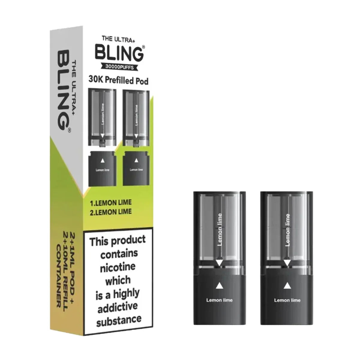 The Bling Ultra Plus 30K Refill Pods - Pack Of 5