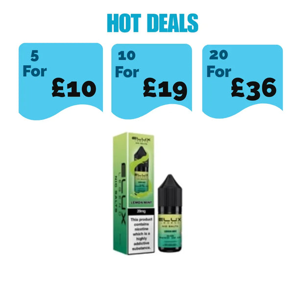 Elux Legend 10ml Nic Salt - Lemon Mint