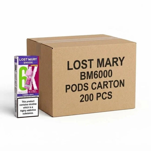 Lost Mary BM6000 Pods Carton (200 Pcs)