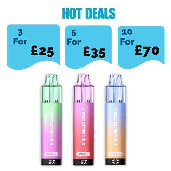 Uwell Viscore 8000 Prefilled Pod Kit