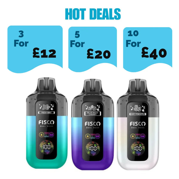 Fisco Point Pro 7000 Pre-Filled Pod Vape Kit