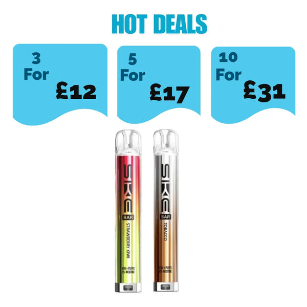 SKE Crystal Bar 600 Prefilled Pod Kit