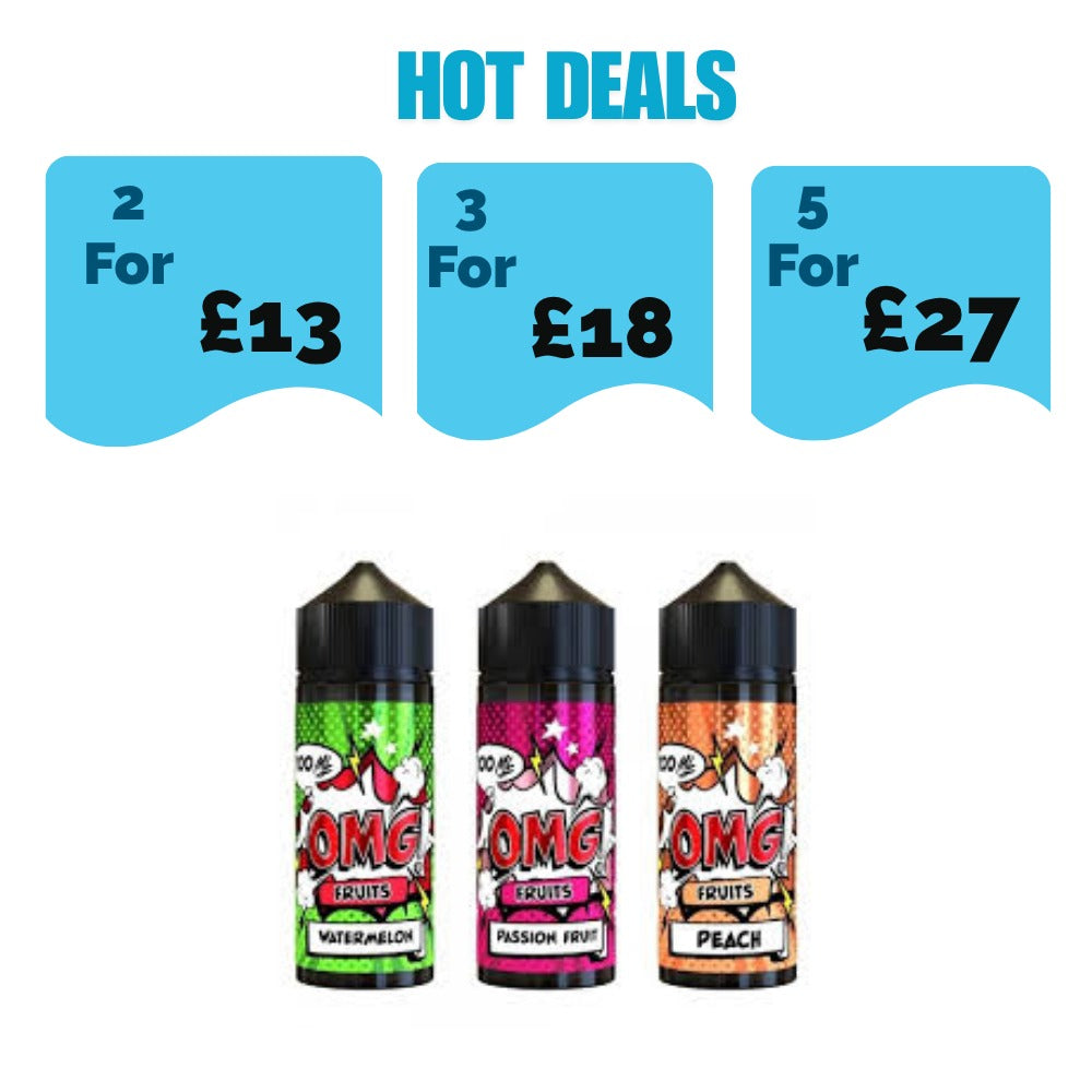 OMG Fruits Shortfill 100ml Eliquid