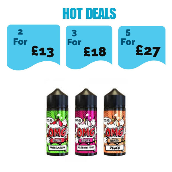 OMG Fruits Shortfill 100ml Eliquid